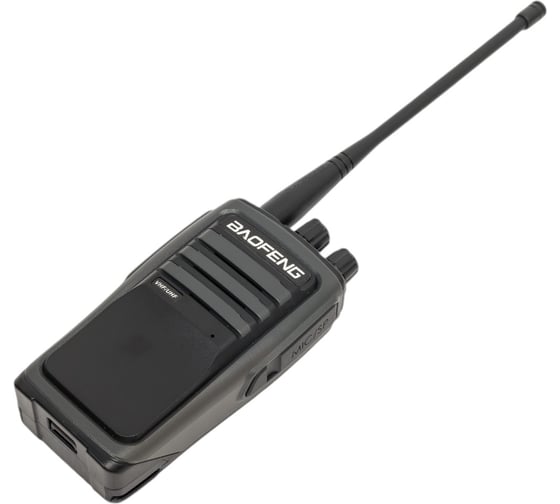 Портативная радиостанция Baofeng BF-UVG7 серый, 136-174/400-480 МГц 00029620