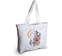 Женская спортивная пляжная сумка JOYARTY Эстетичная девушка, текстильная, на молнии, 49x36 см bsz_423256