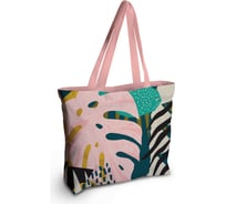 Женская спортивная пляжная сумка JOYARTY Тропики, текстильная, на молнии, 49x36 см bsz_423854