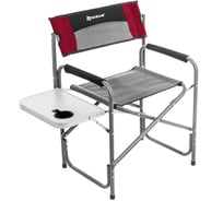 Директорское кресло Nisus с откидным столом 200 кг, поворотная спинка, серый/красный/черный t-n-dc-07т-ps-grd 00000351379