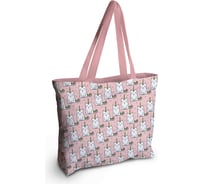 Женская спортивная пляжная сумка JOYARTY Чудо кот, текстильная, на молнии, 49x36 см bsz_423833