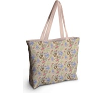 Женская спортивная пляжная сумка JOYARTY Велопрогулка, текстильная, на молнии, 49x36 см bsz_55829