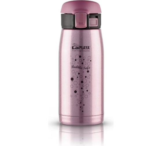 Термос (0,35 л. розовый) LaPlaya Travel Tumbler Bubble Safe 560115 1