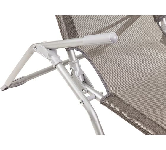 Шезлонг (серый) GOGARDEN COMFY XL 50305