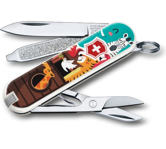 Нож-брелок Victorinox Classic LE 2017 58мм, The Ark 0.6223.L1703