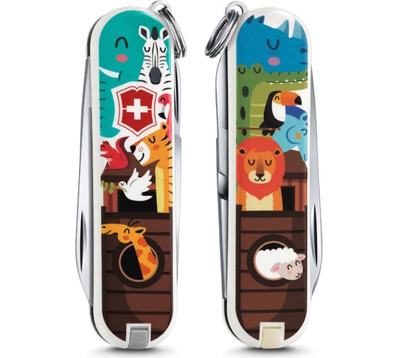 Нож-брелок Victorinox Classic LE 2017 58мм, The Ark 0.6223.L1703