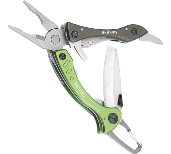 Мультитул Gerber Outdoor Crucial Tool, зеленый 31-000238
