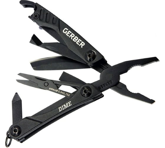 Мультитул Gerber Tactical Dime Micro Tool черный 31-001134