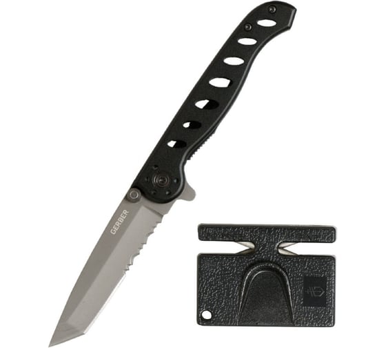 Набор: нож и точилка Gerber Evo Mid & Pocket Sharpener 31-003132NDIP
