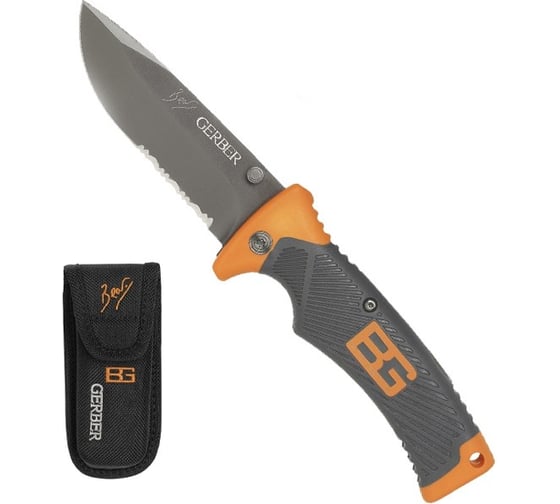 Нож Gerber Bear Grylls Folding Sheath Knife, блистер 31-000752