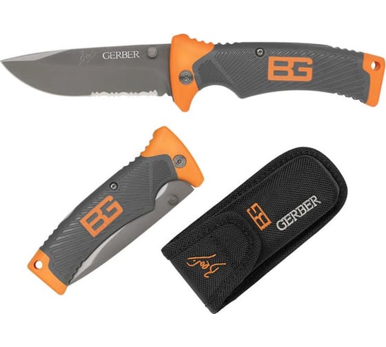 Нож Gerber Bear Grylls Folding Sheath Knife, блистер 31-000752