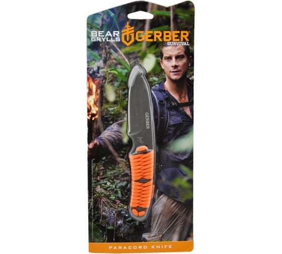 Нож Gerber Bear Grylls Survival Paracord Knife, блистер 31-001683
