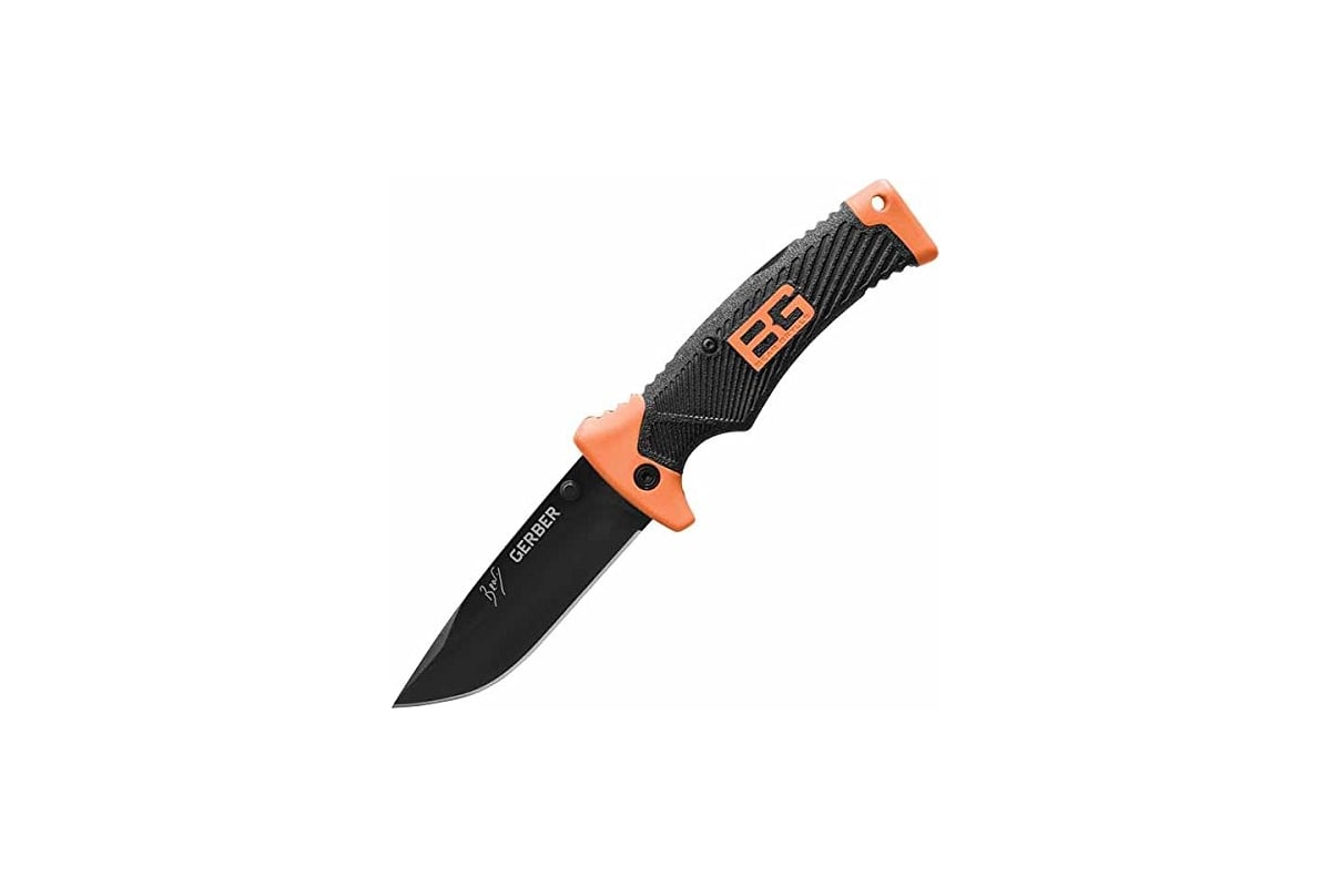 Нож Gerber BG Folding Sheath Knife FE, Black Blister 31002947