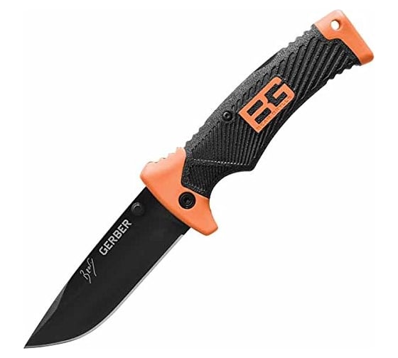 Нож Gerber BG Folding Sheath Knife FE, Black Blister 31-002947 1
