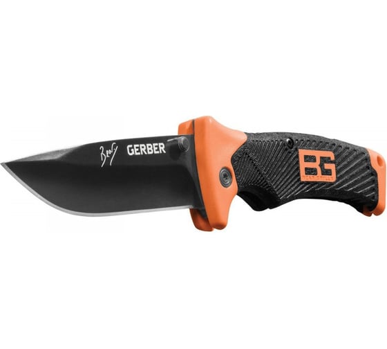 Нож Gerber BG Folding Sheath Knife FE, Black Blister 31-002947