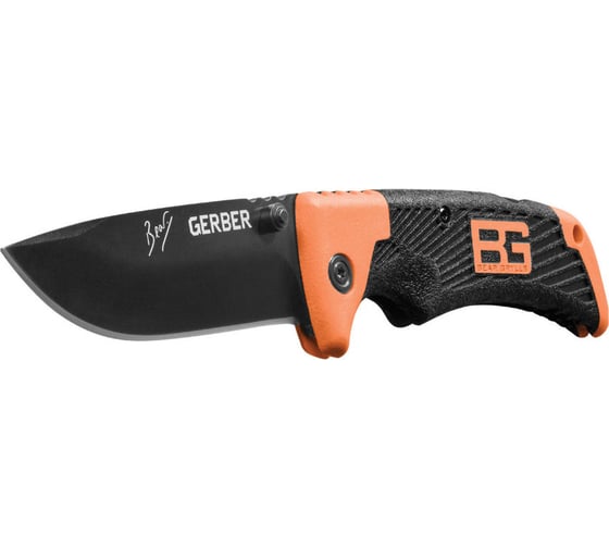 Нож Gerber BG Scout Drop Point FE, Black Blister 31-002948