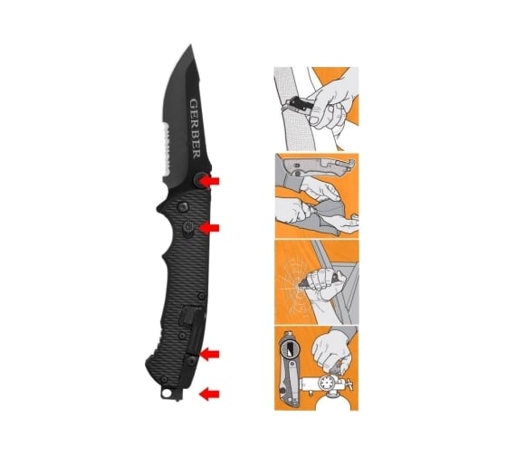 Нож Gerber Tactical Hinderer CLS 22-01870