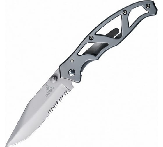 Нож Gerber Essentials Paraframe II, серрейторное лезвие, блистер 22-48447 1