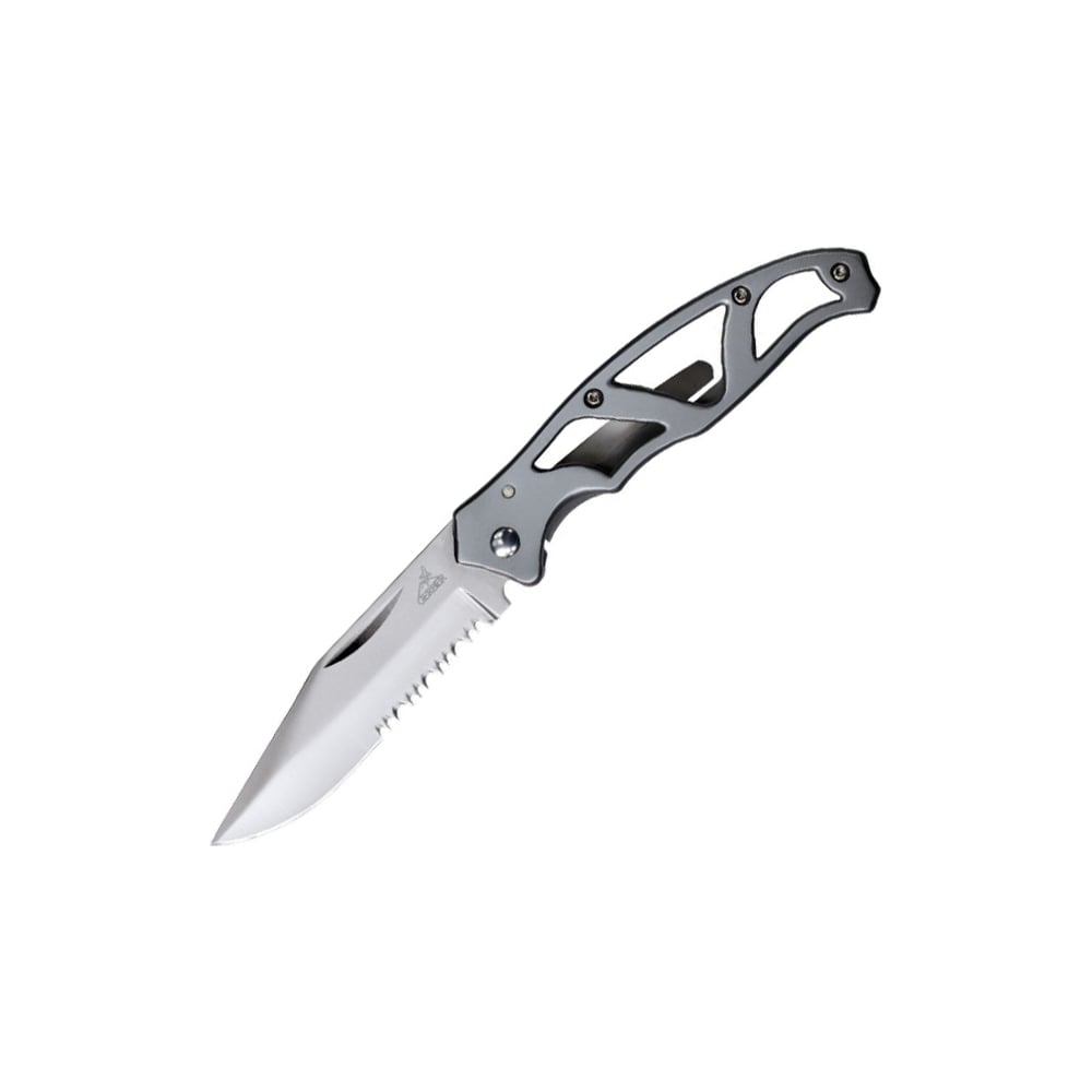 Нож Gerber Essentials Paraframe Mini, серрейторное лезвие, блистер 22 ...