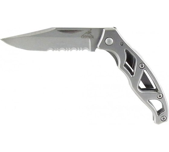 Нож Gerber Essentials Paraframe Mini, серрейторное лезвие, блистер 22-48484