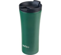 Термокружка для напитков с крышкой-поилкой Perfeo 0.5 л, зеленый 30017307