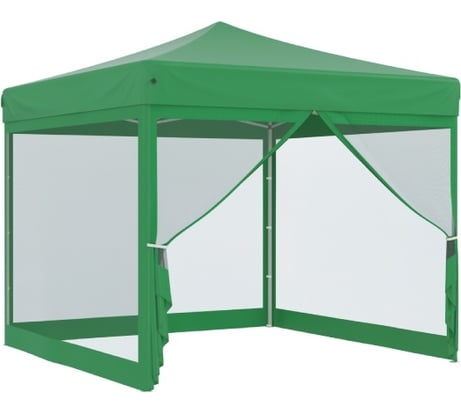 Садовый тент HELEX 3x3х3м, полиэстер, зеленый 4351