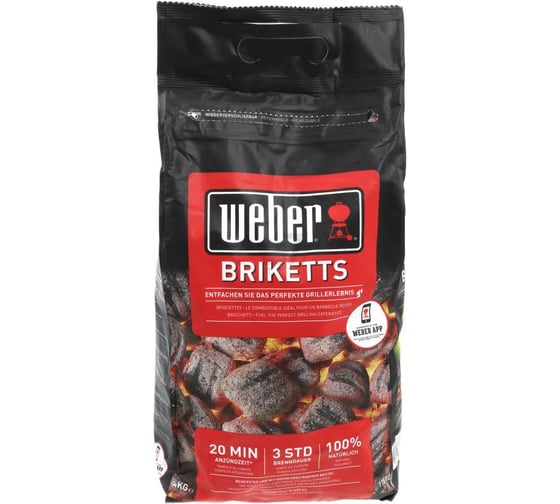Угольные брикеты Weber 4 кг 17590