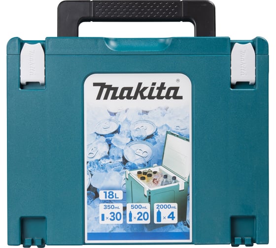 Изотермический кейс с плечевым ремнем Makita Makpac тип 4, 395x295x318 мм, 18 л 198253-4