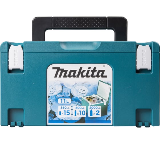 Изотермический кейс с плечевым ремнем Makita Makpac тип 3, 395x295x215 мм, 11 л 198254-2 1