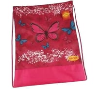 Сумка для сменной обуви Limpopo Бабочки синие и красные, 420х340 мм LPR0501 Сум2438