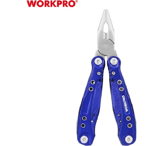 Многоцелевые плоскогубцы WORKPRO 13в1, 160 мм WP382003