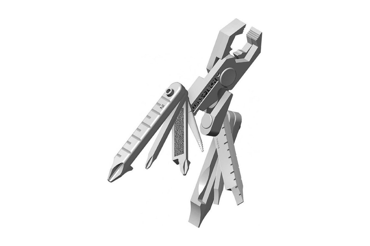 Карманный набор инструментов Swiss+Tech Micro-Max 19-in-1 Key Ring ...