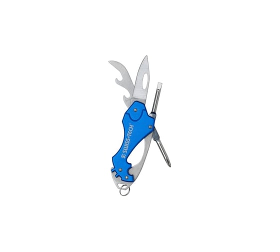Карманный мультиинструмент Swiss+Tech Key Ring, 6 инструментов ST60369 1