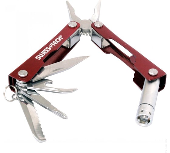 Мультиинструмент Swiss+Tech Mini Multi Tool 8-in-1 ST35000