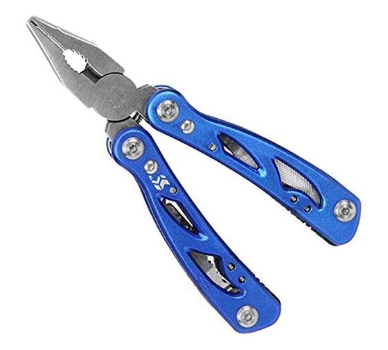 Мультиинструмент 12 инструментов, синий Swiss+Tech Pocket Multi Tool ST35015