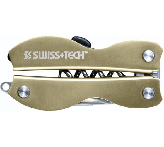 Мультиинструмент Swiss+Tech Vintage Corkscrew Tool 8-in-1 Platinum Series ST33312