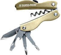 Мультиинструмент Gold Swiss+Tech Vintage Corkscrew Tool 8-in-1 ST33310