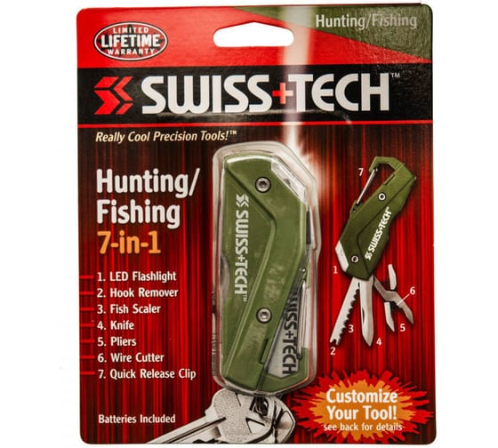 Набор инструментов для охоты и рыбалки Swiss+Tech Modular Tool System-Hunting/Fishing ST33402