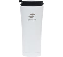 Термокружка Stinger 0.45 л, белая, глянцевая HY-VF143 White