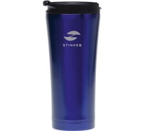 Термокружка Stinger 0.45 л, синяя, глянцевая HY-VF143 Blue