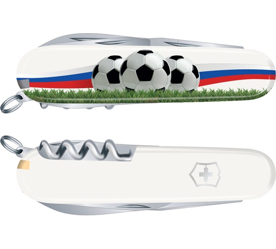 Нож Victorinox Spartan 91 мм, футбольное поле 1.3603 SOCCER II