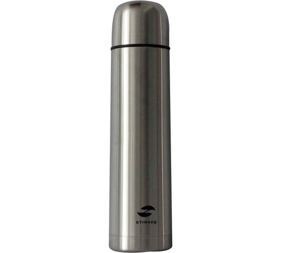 Термос Stinger 0.5 л, узкий, серебристый HY-VF102-1