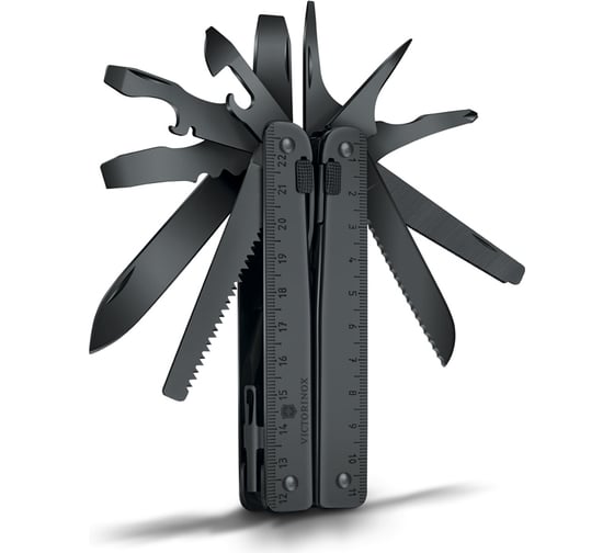 Мультитул Victorinox SwissTool BS 115 мм, чёрный 3.0323.3CN