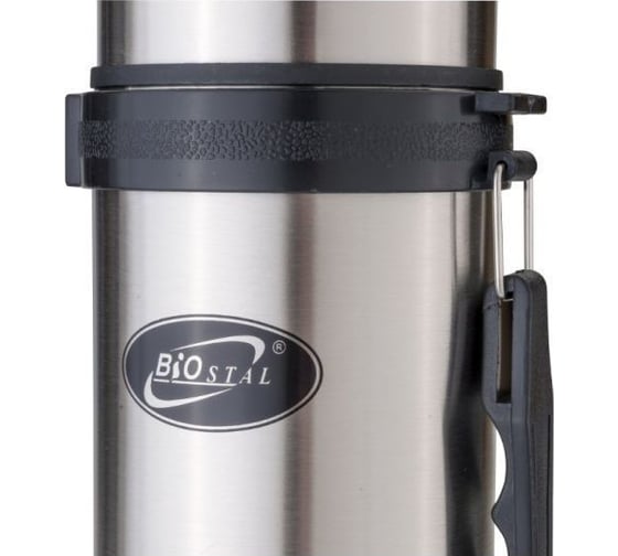 Стальной термос с ручкой Biostal 1л NY-1000-2