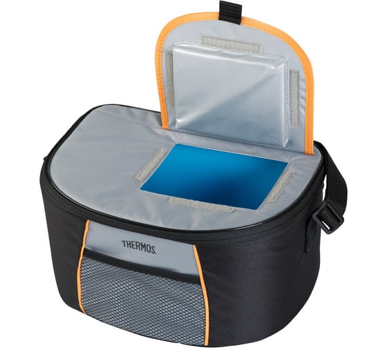 Сумка-холодильник THERMOS E5 6 Can Cooler черная/серая, 4.5л 490292