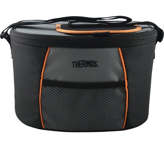 Сумка-холодильник THERMOS E5 6 Can Cooler черная/серая, 4.5л 490292