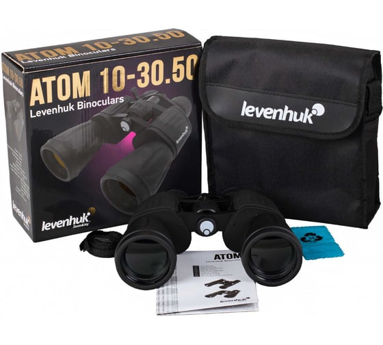 Бинокль Levenhuk Atom 10-30x50 67684