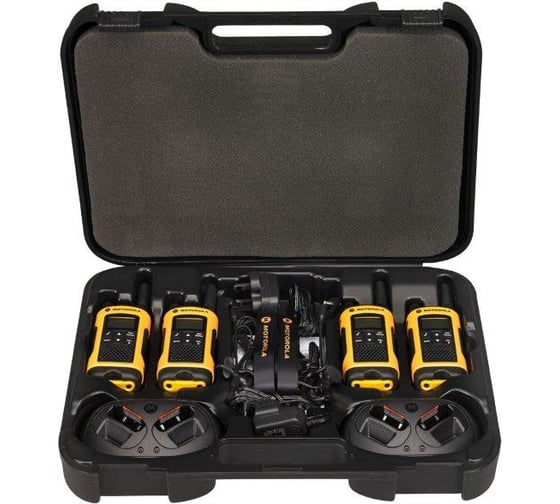 Набор раций Motorola TLKR T80EX QUAD PACK P14MAA03A1BL