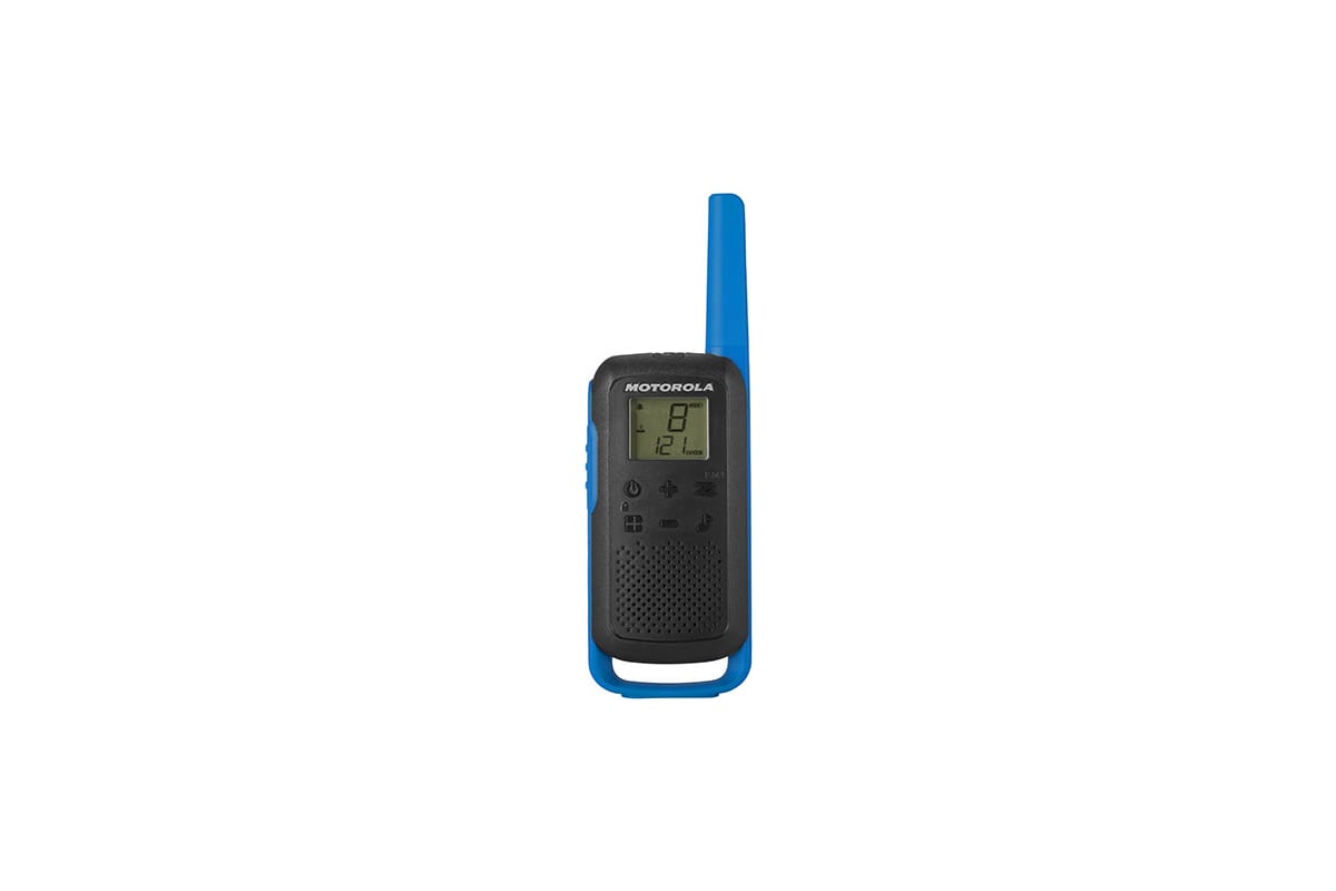 Комплект из двух радиостанций Motorola Talkabout T62 BLUE B6P00811LDRMAW -  выгодная цена, отзывы, характеристики, фото - купить в Москве и РФ