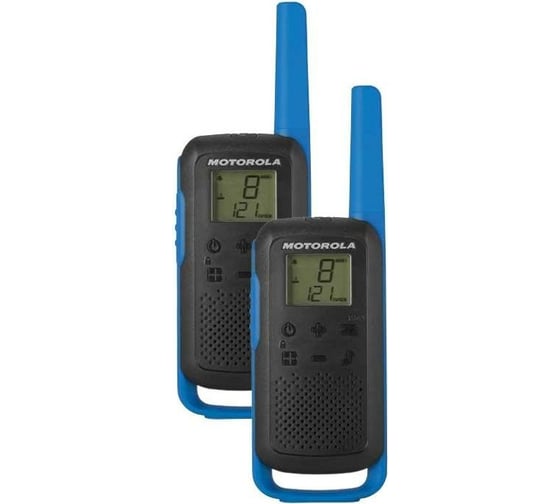 Комплект из двух радиостанций Motorola Talkabout T62 BLUE B6P00811LDRMAW
